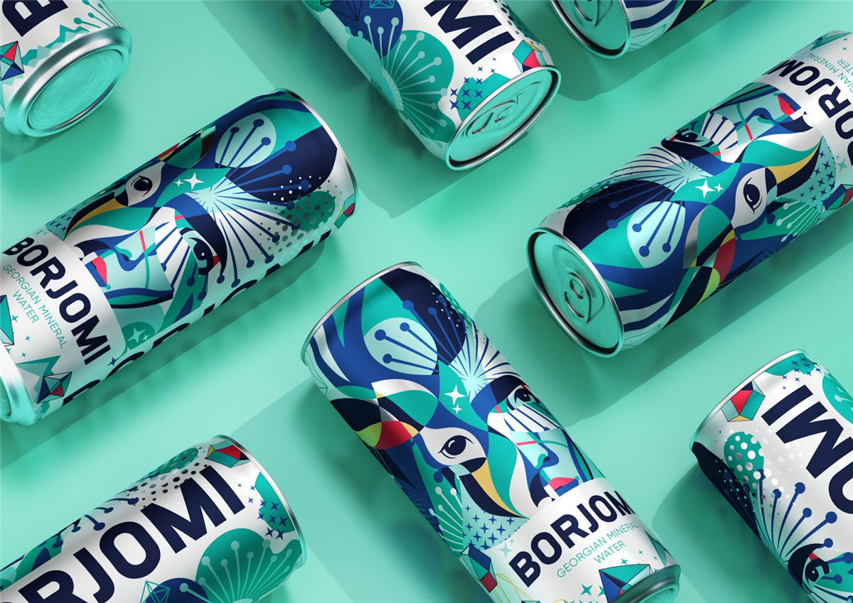 礦泉水包裝設(shè)計(jì)-易拉罐裝(圖8)