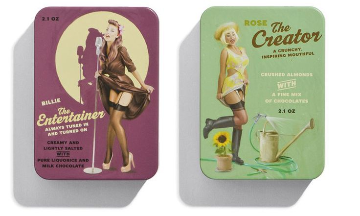 女性形象在包裝設(shè)計(jì)中經(jīng)常出現(xiàn)(圖10)