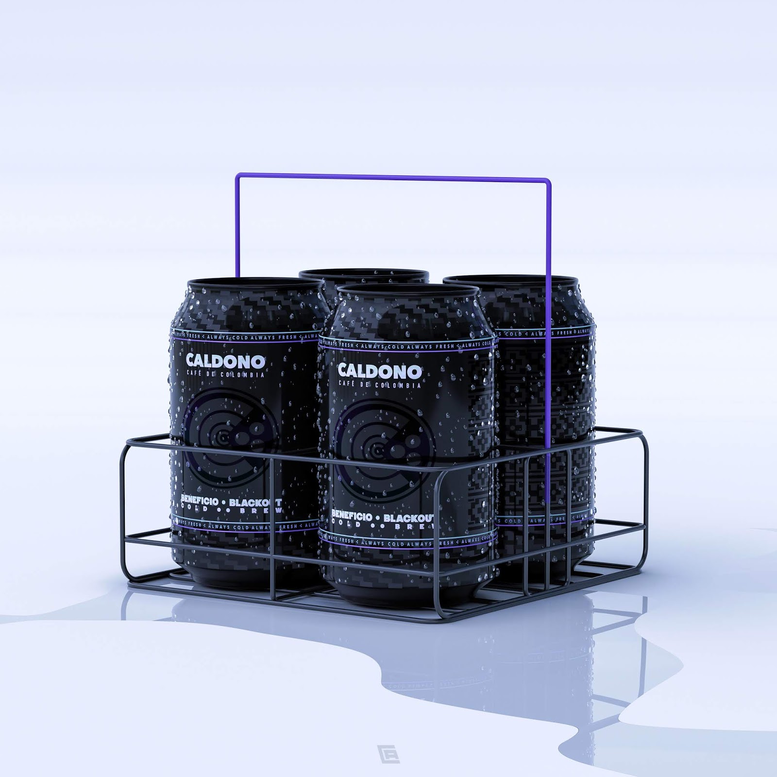 冷咖啡包裝設(shè)計(jì)(圖2)