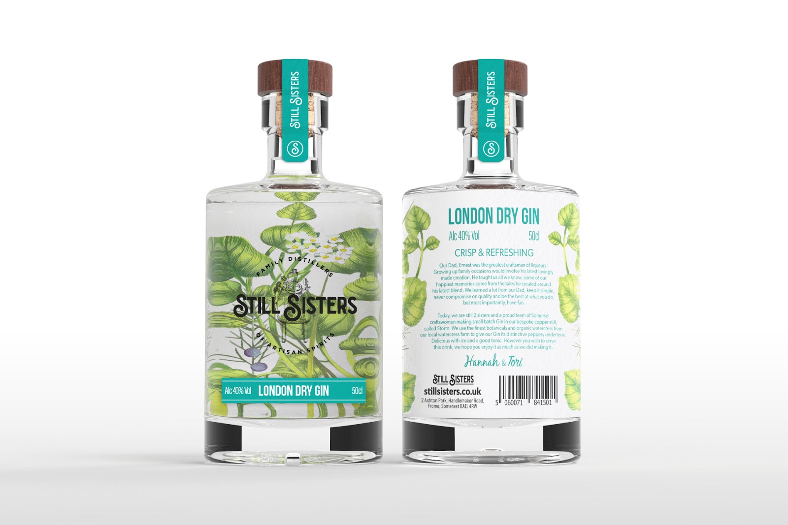 酒包裝用水粉顏料手工繪制植物插圖(圖3)