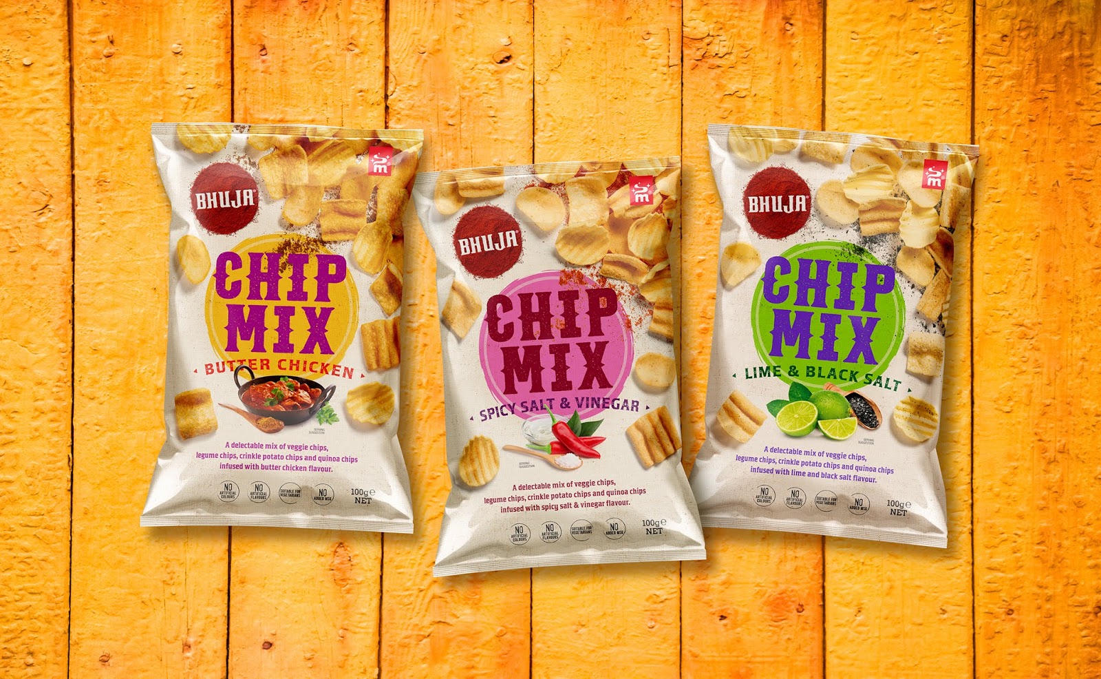 休閑零食包裝設(shè)計(jì)有趣又大膽(圖1)