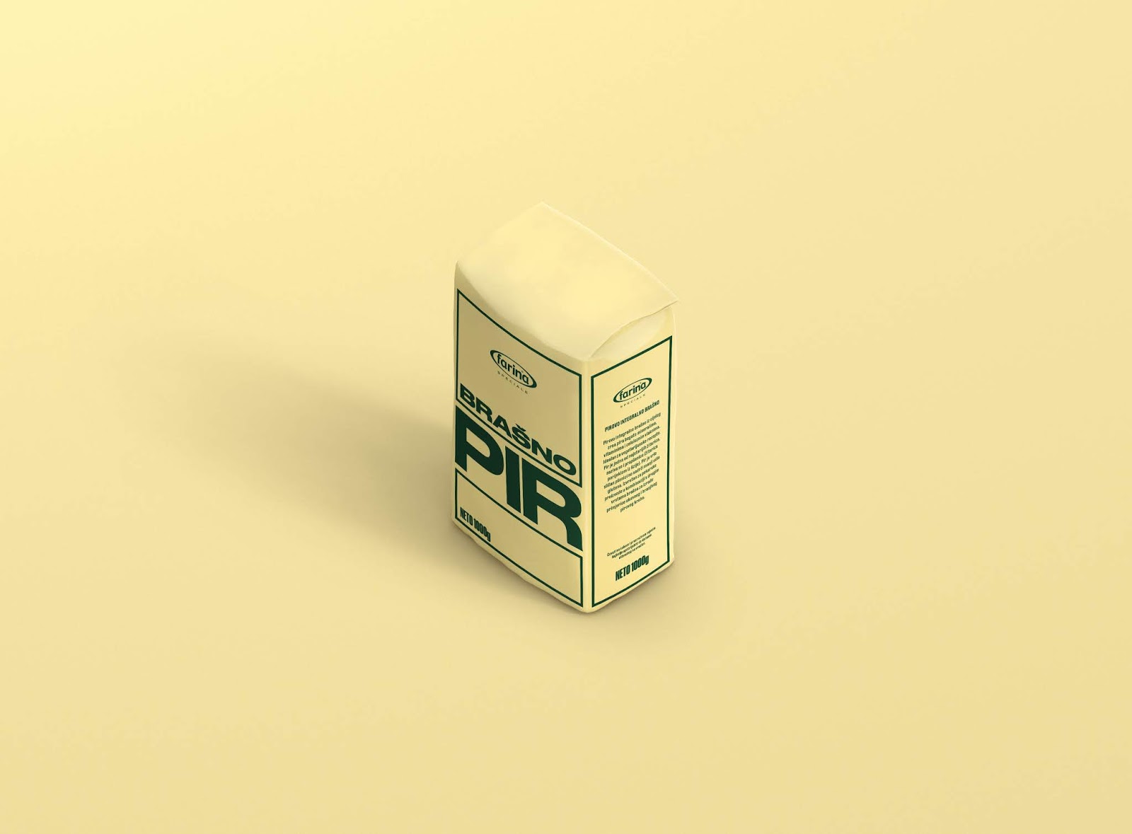 廊坊面粉包裝設(shè)計純文字沖擊力強(圖7)