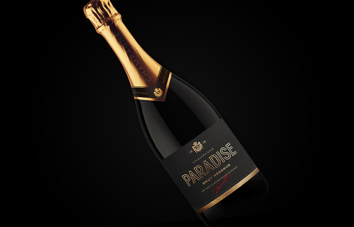 古典香檳包裝設(shè)計(jì)(圖4)