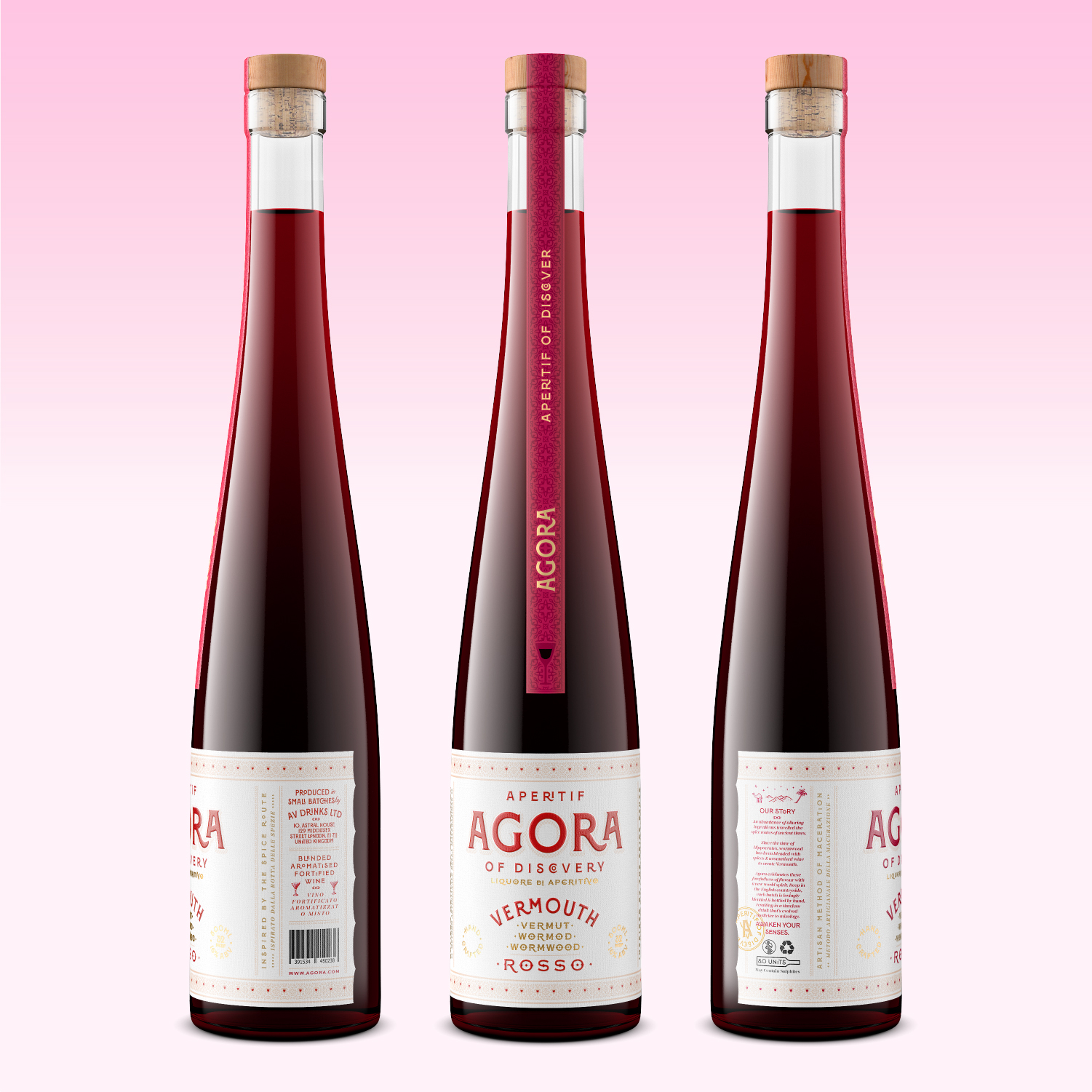 古典的果酒包裝設計(圖2)