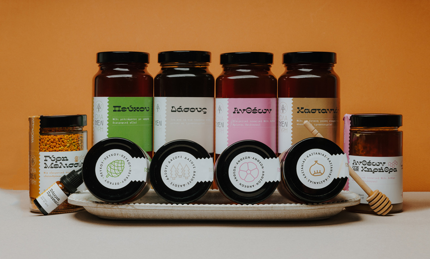 蜂蜜包裝設計參考簡約高端(圖13)