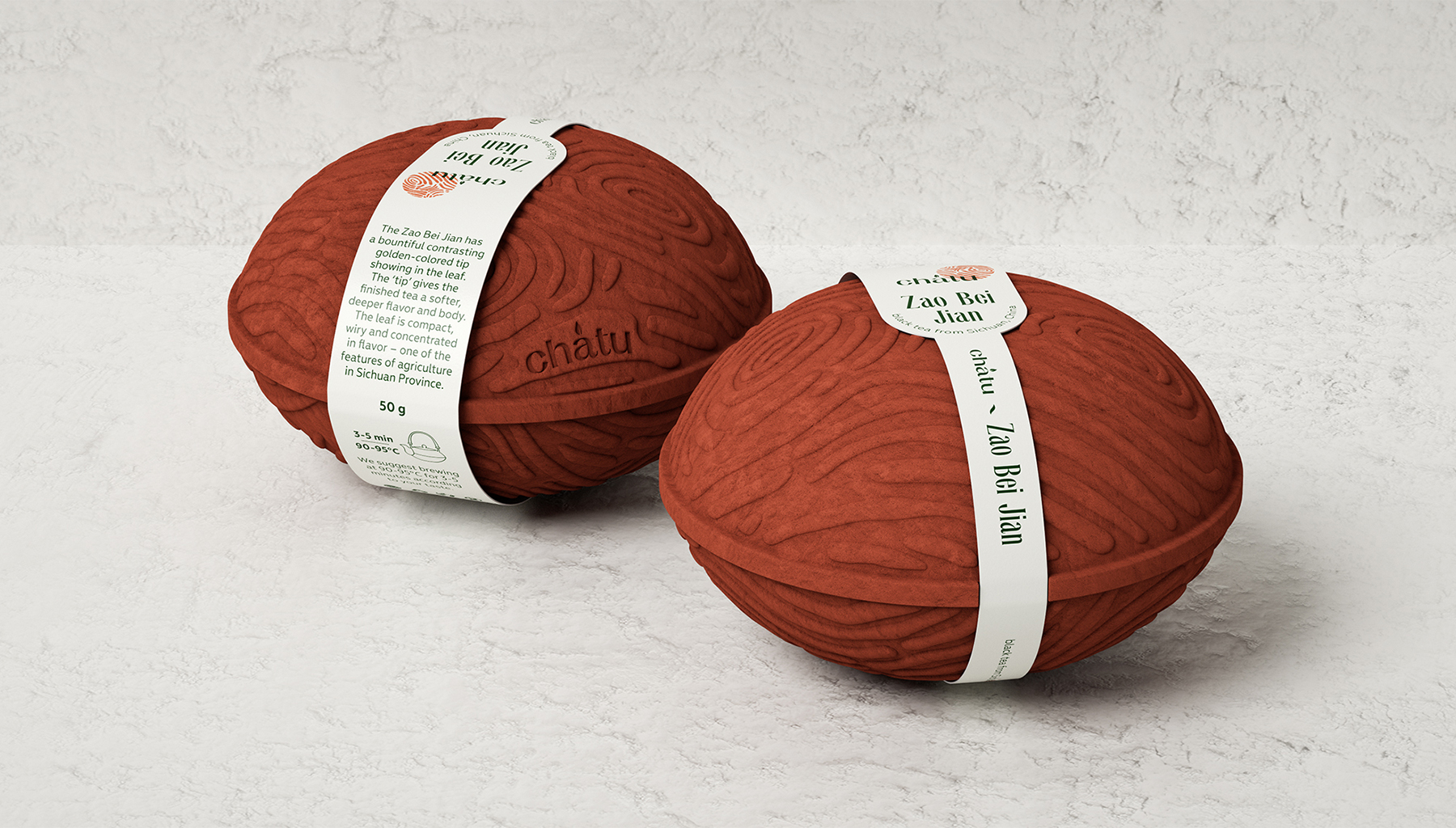 紙漿壓模做的茶葉包裝非常環(huán)保(圖4)