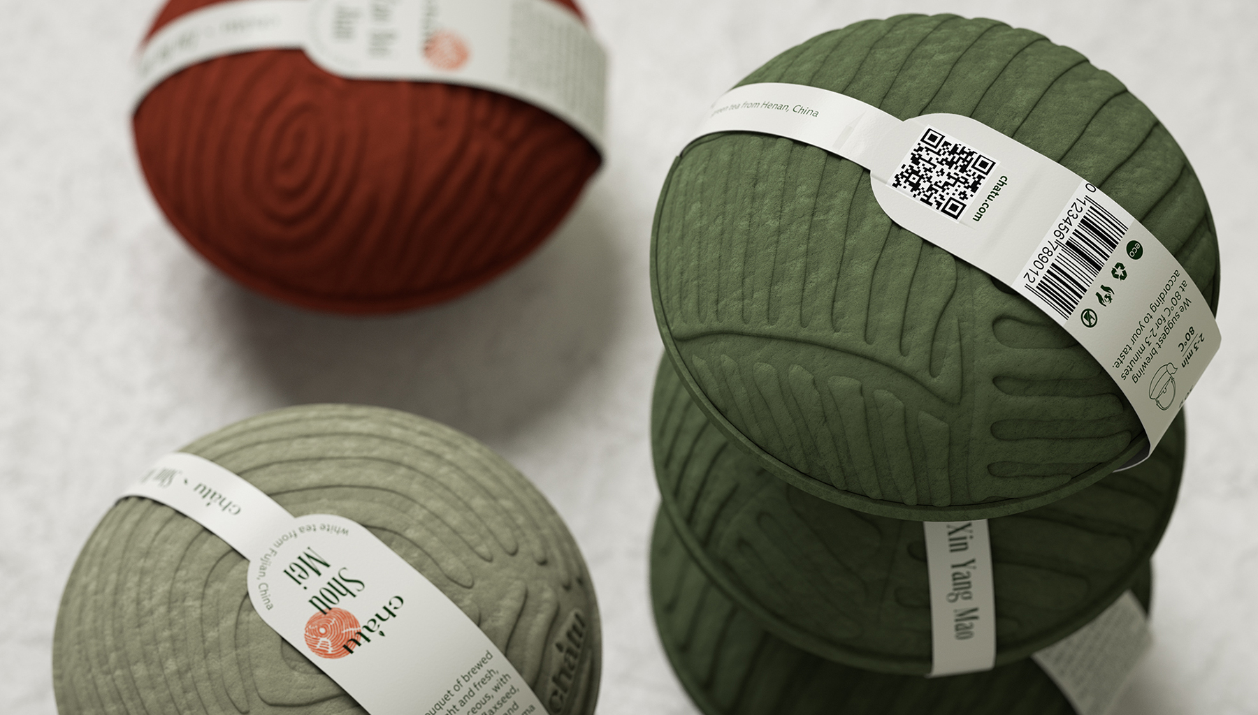 紙漿壓模做的茶葉包裝非常環(huán)保(圖9)