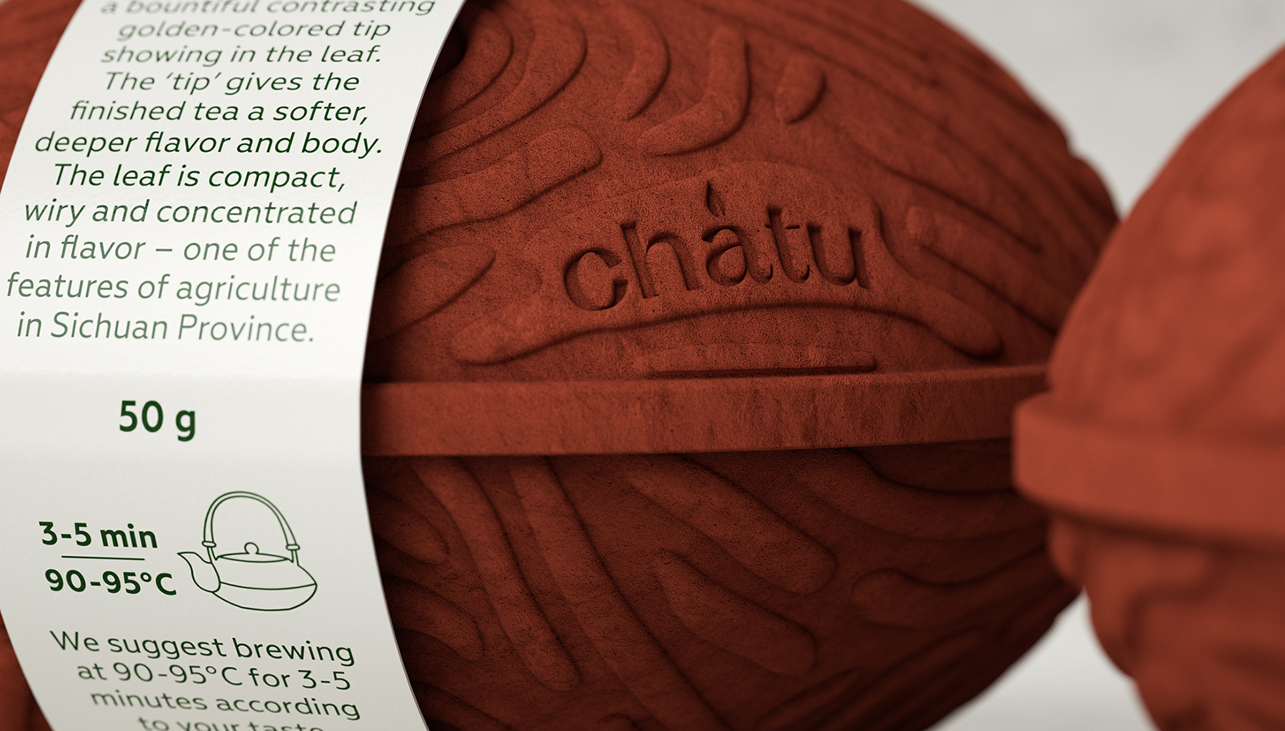 紙漿壓模做的茶葉包裝非常環(huán)保(圖10)