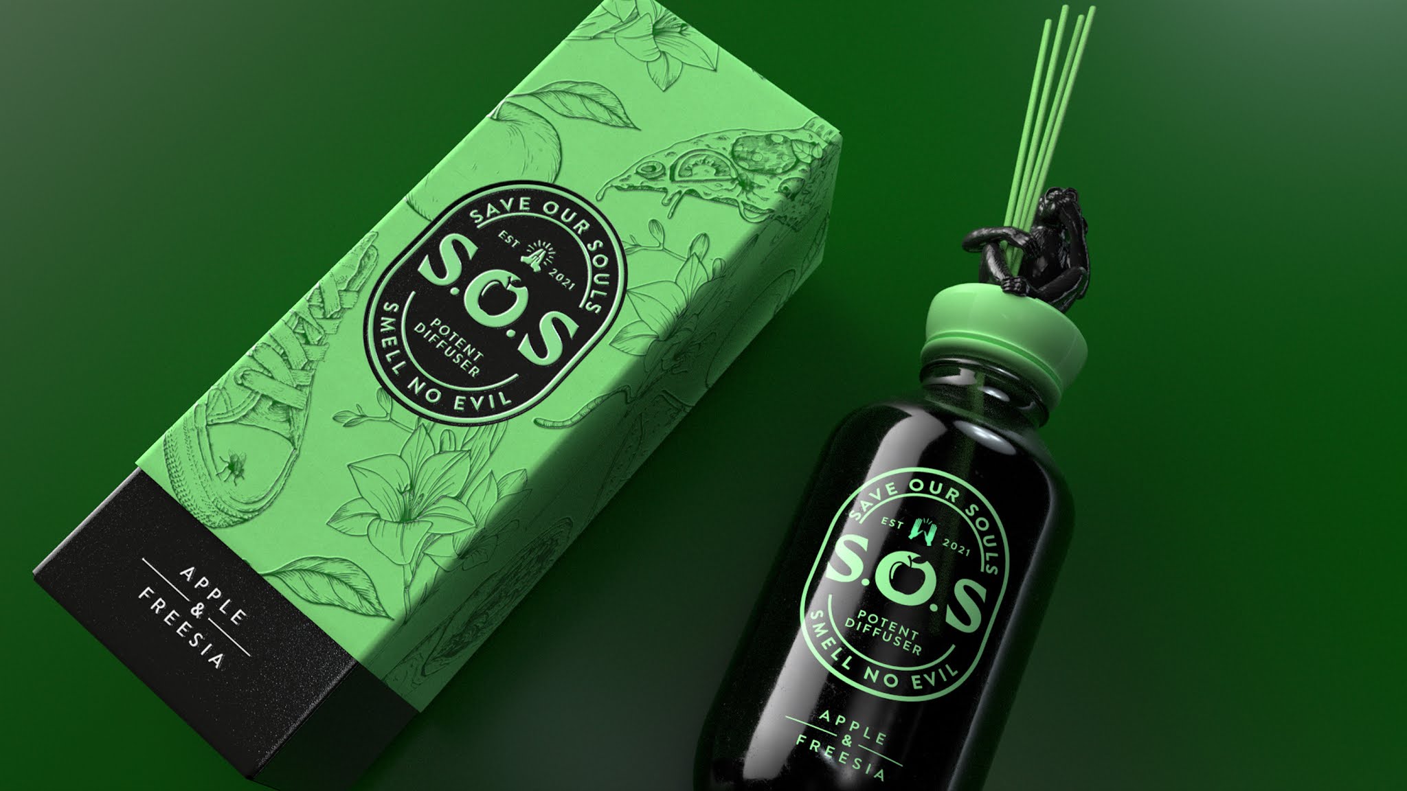 家庭熏香包裝設(shè)計(jì)(圖1)