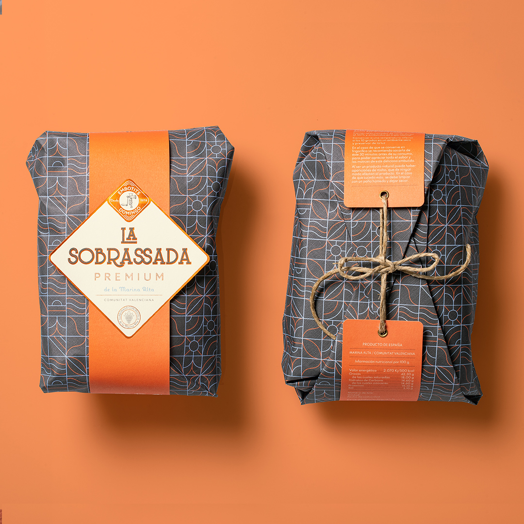 手工香腸包裝設(shè)計(jì)(圖2)