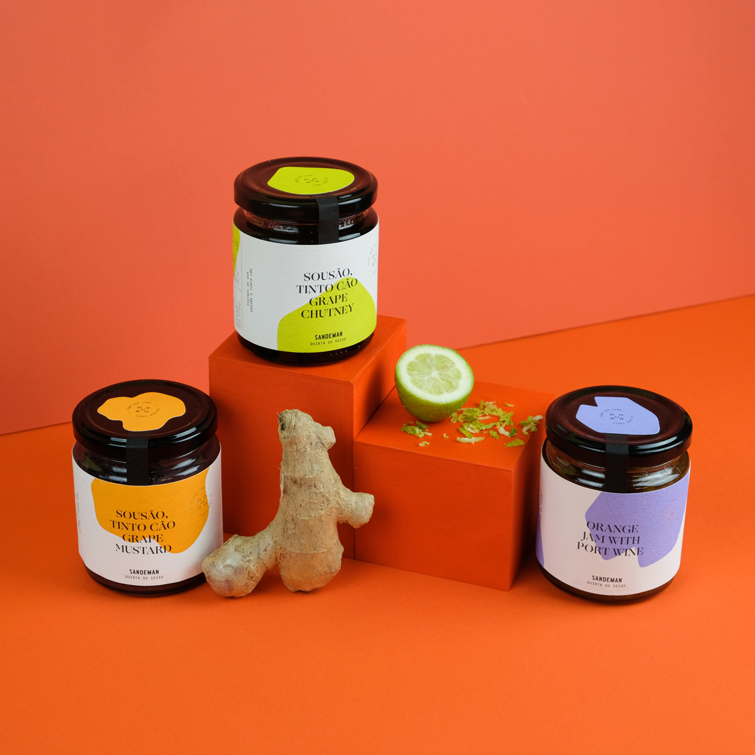 色彩鮮艷的風(fēng)味果醬包裝設(shè)計欣賞(圖10)