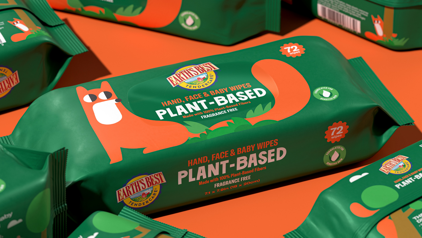 有趣的插畫風格嬰兒濕巾包裝設(shè)計這樣做(圖17)