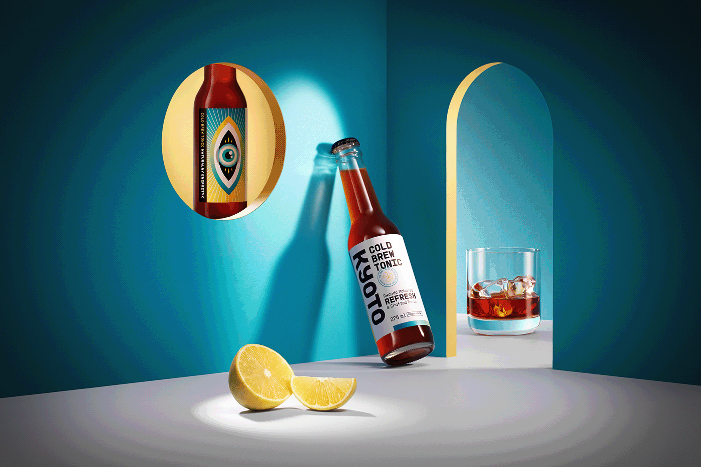 Cold Brew Coffee咖啡包裝設計(圖5) Cold Brew Coffee咖啡包裝設計(圖5)