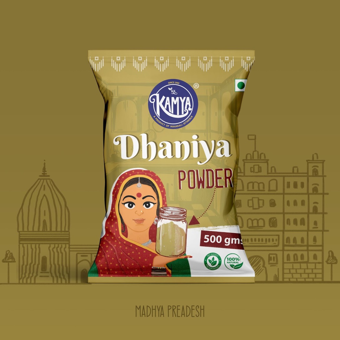 印度KAMYA調味品獨特包裝設計欣賞(圖4)