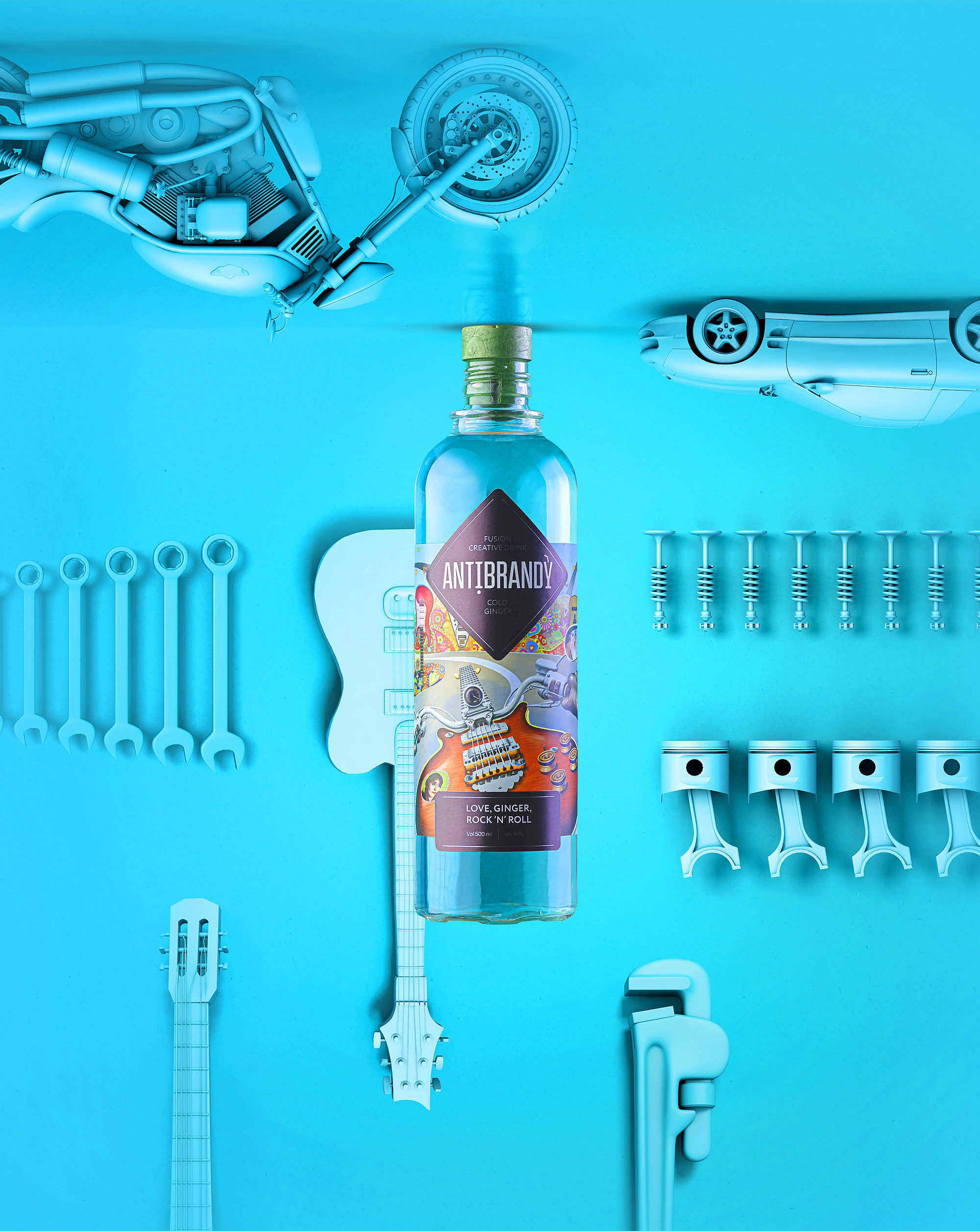 Antibrandy酒創(chuàng)意包裝設(shè)計(jì)欣賞(圖2)