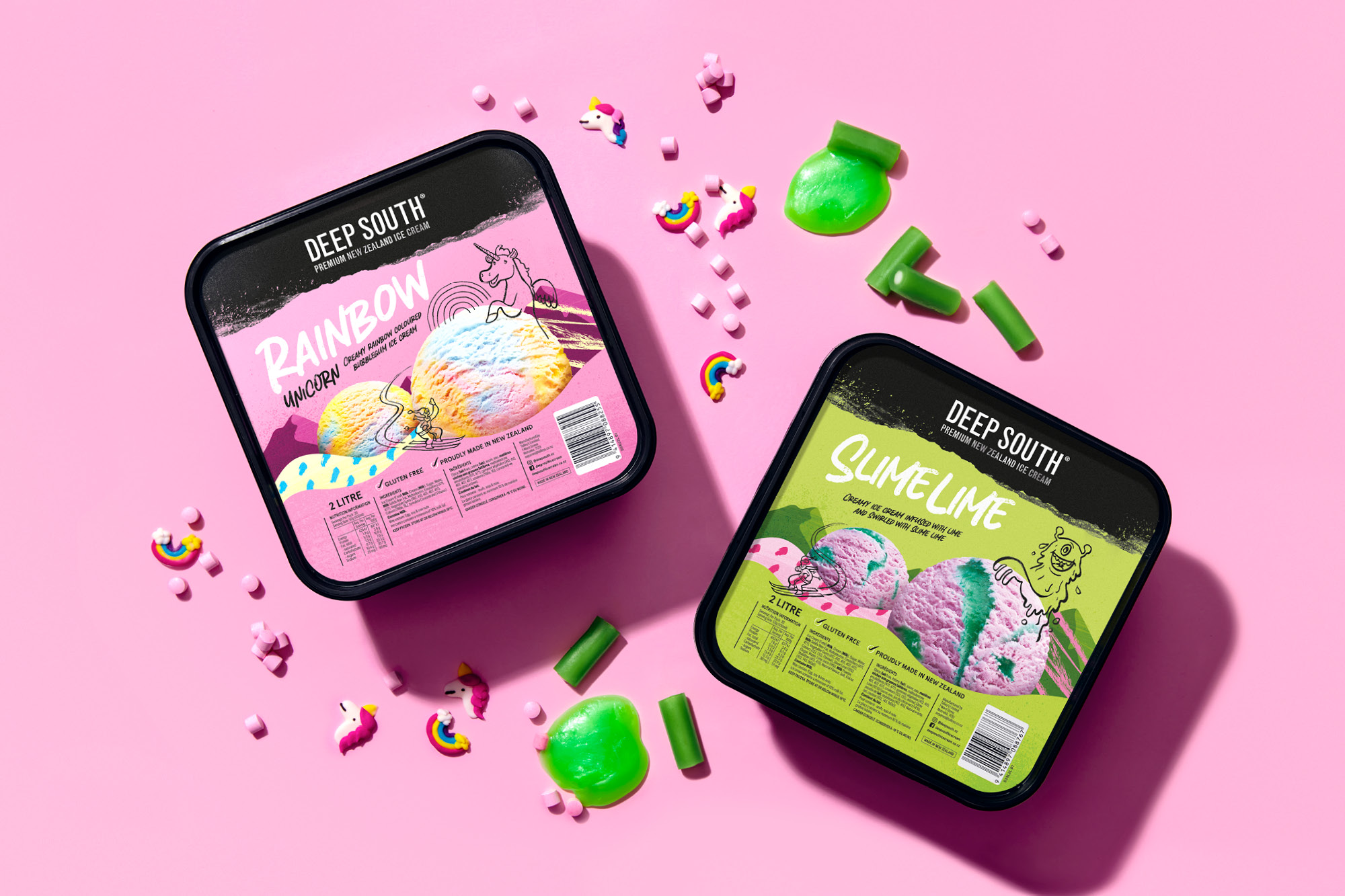 Deep South 冰淇淋產(chǎn)品創(chuàng)意包裝設(shè)計(jì)欣賞(圖7)