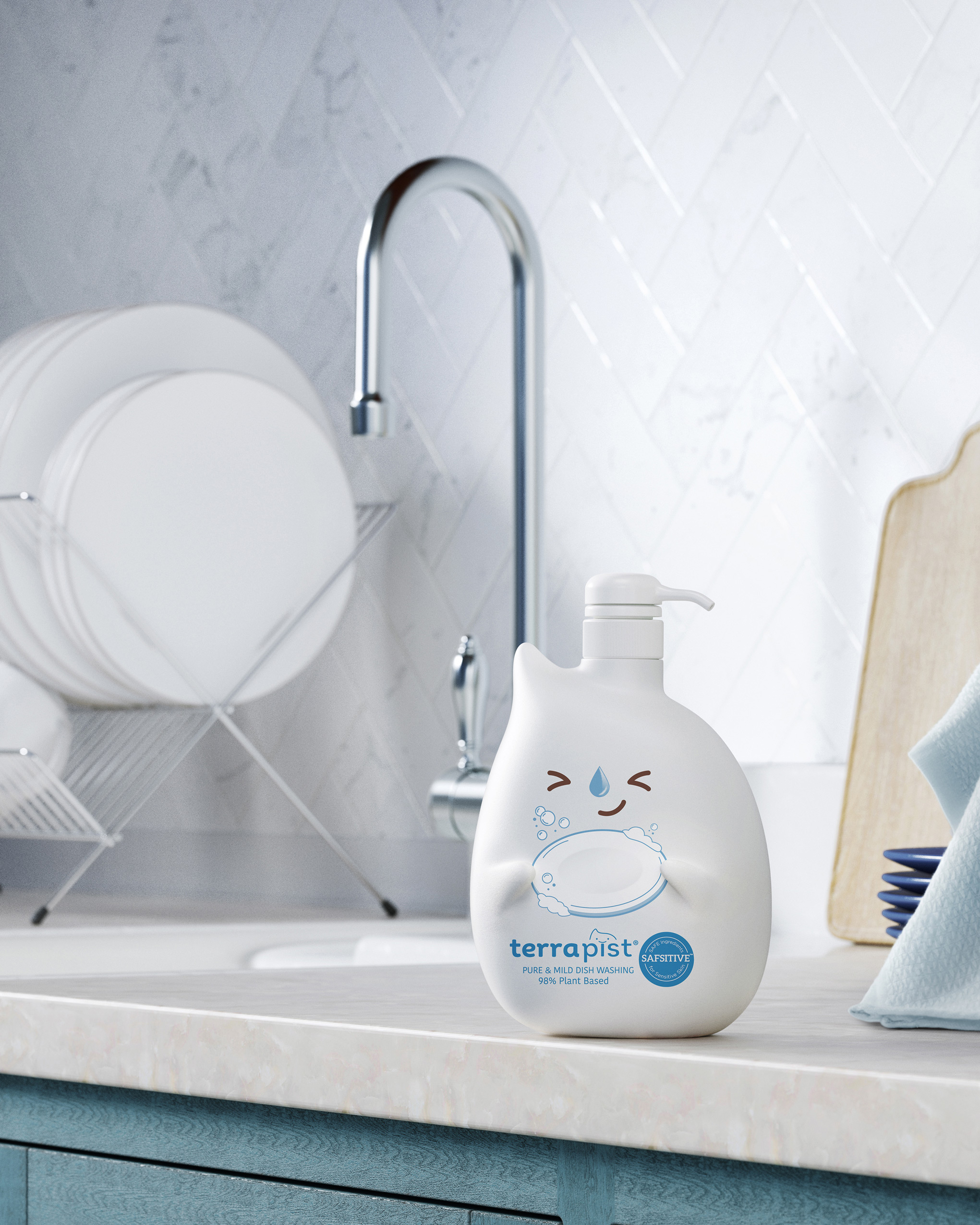 傳達快樂的感覺的清潔用品包裝設(shè)計(圖5)