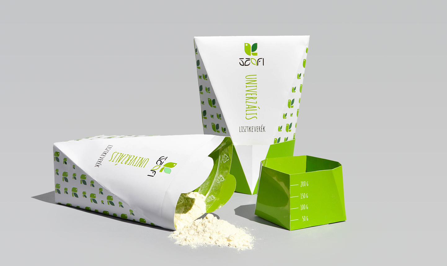 現(xiàn)代又環(huán)保的SZAFI面粉包裝這樣設(shè)計(圖2)