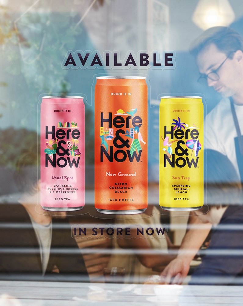 Here&Now系列冰茶和咖啡飲品創(chuàng)意包裝(圖1) Here&Now系列冰茶和咖啡飲品創(chuàng)意包裝(圖1)