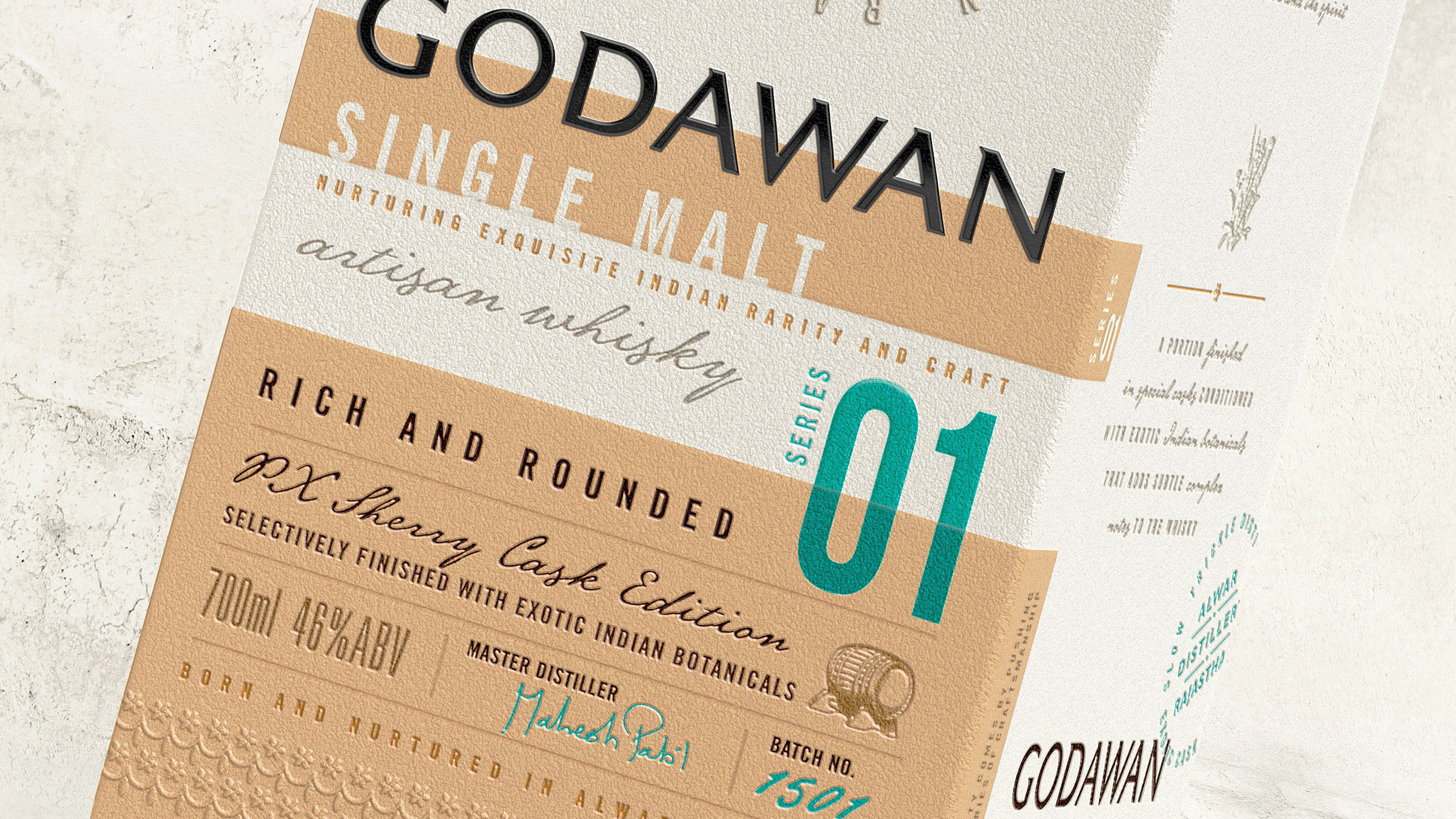 Godawan麥芽威士忌包裝設(shè)計(jì)(圖3)