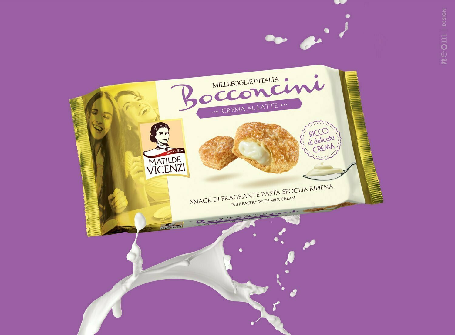Bocconcini品牌糕點食品包裝設計(圖4) Bocconcini品牌糕點食品包裝設計(圖4)