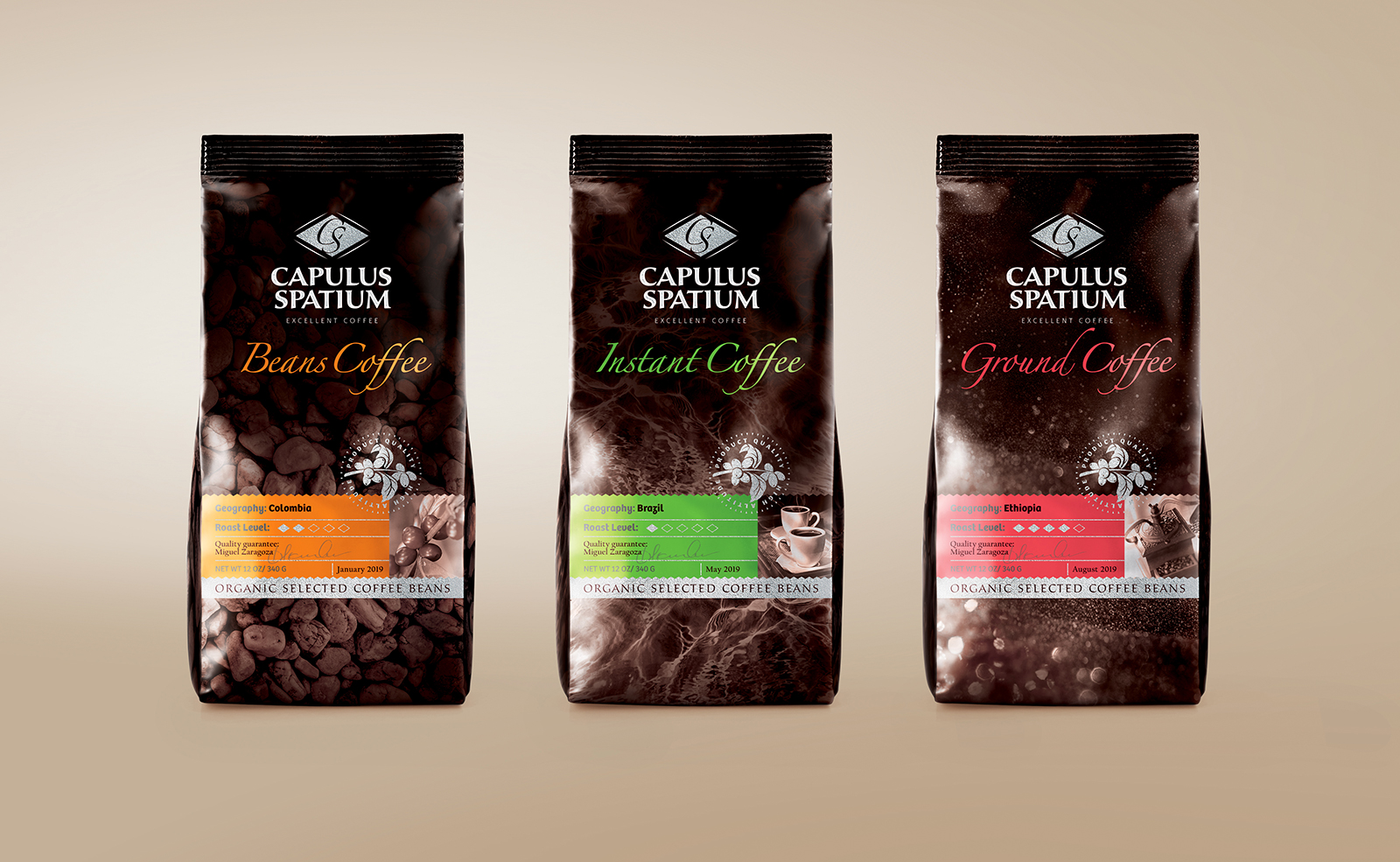 三款袋裝咖啡創(chuàng)意包裝設計欣賞(圖1)