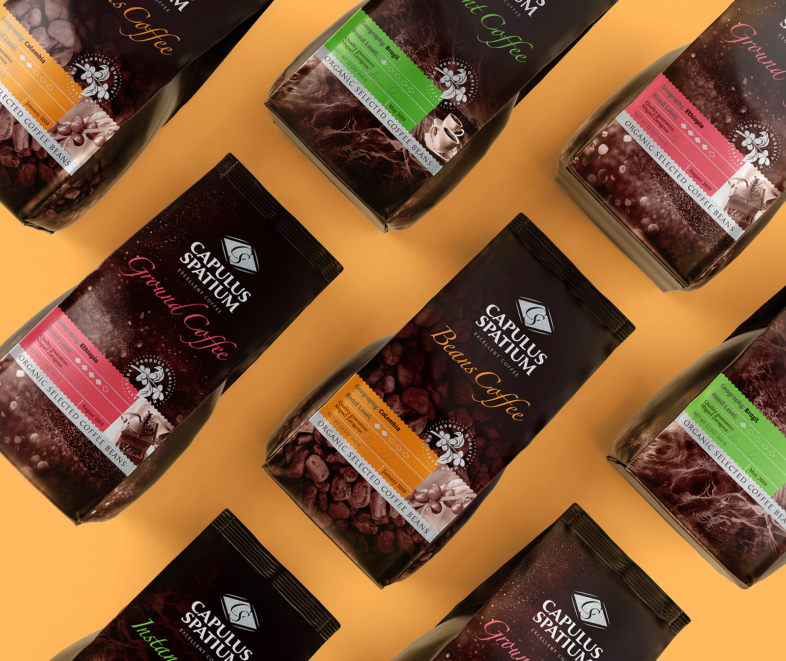 國外品牌咖啡包裝設(shè)計作品欣賞(圖2) 國外品牌咖啡包裝設(shè)計作品欣賞(圖2)