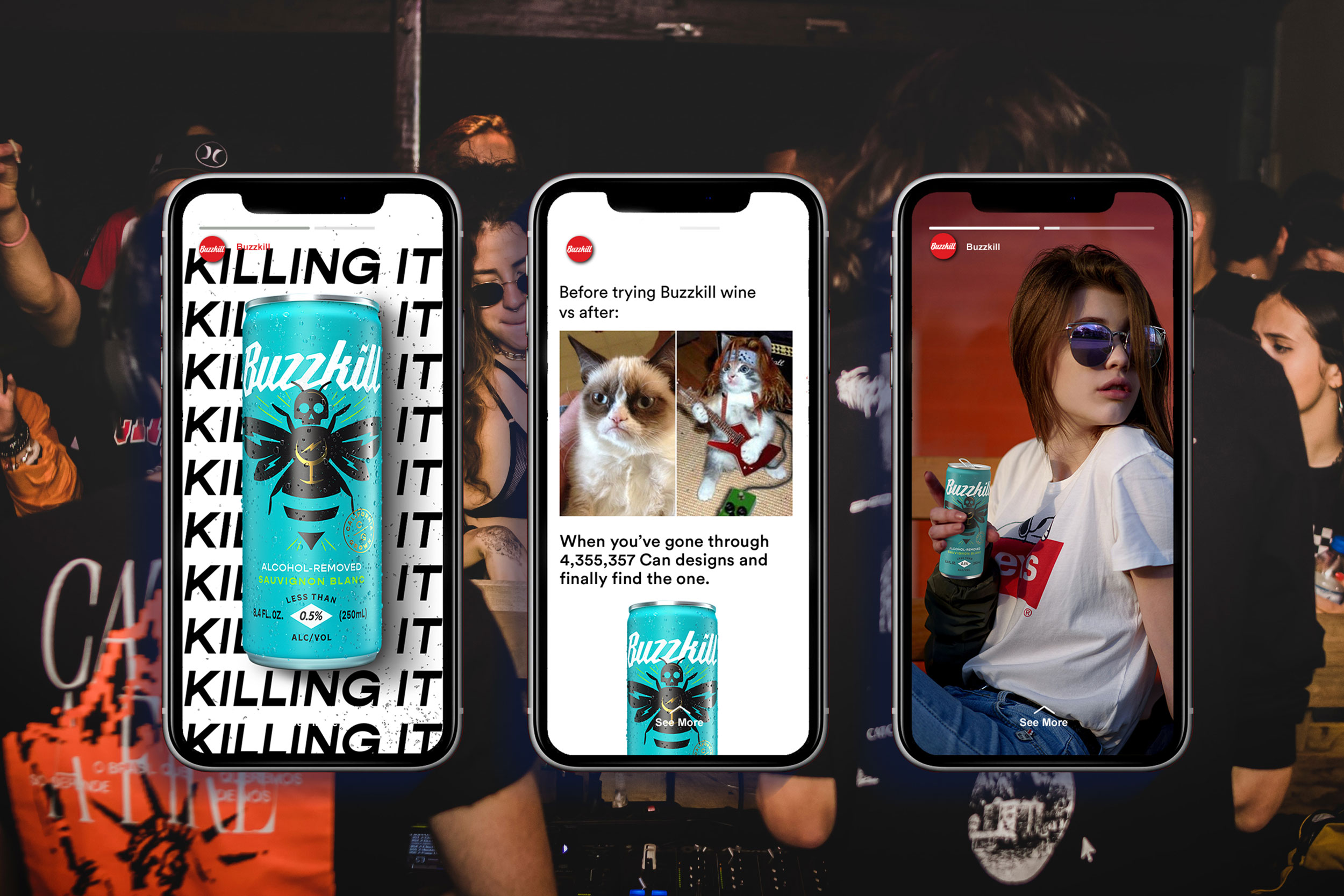 BUZZKILL葡萄酒品牌包裝設(shè)計(jì)(圖6) BUZZKILL葡萄酒品牌包裝設(shè)計(jì)(圖6)