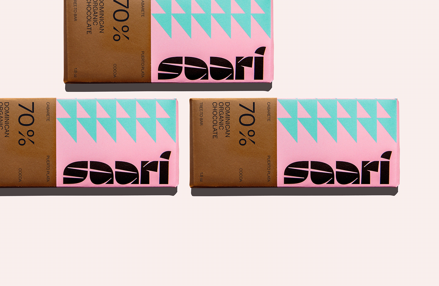 Saari 巧克力品牌視覺包裝設(shè)計(jì) (圖2)