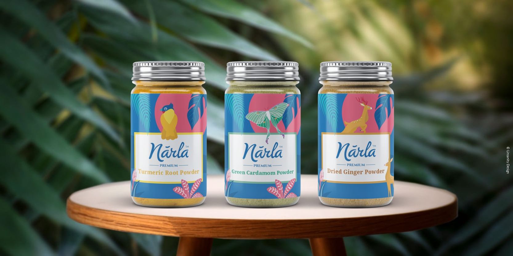 Narla 的優(yōu)質(zhì)香料系列包裝這樣設(shè)計(jì)(圖1)