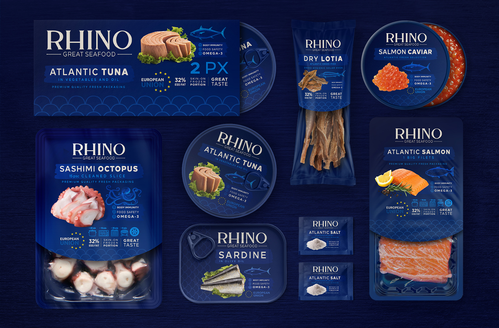 海鮮產(chǎn)品品牌視覺包裝設計這樣做(圖1)