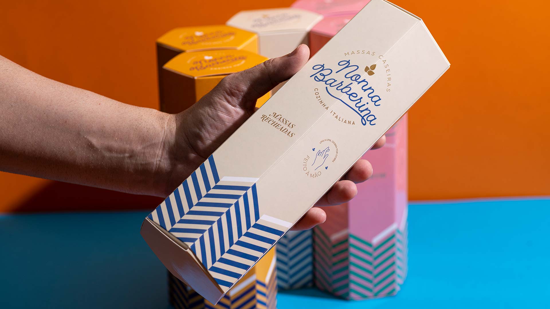 意大利手工面食包裝這樣設(shè)計很有吸引力(圖3)
