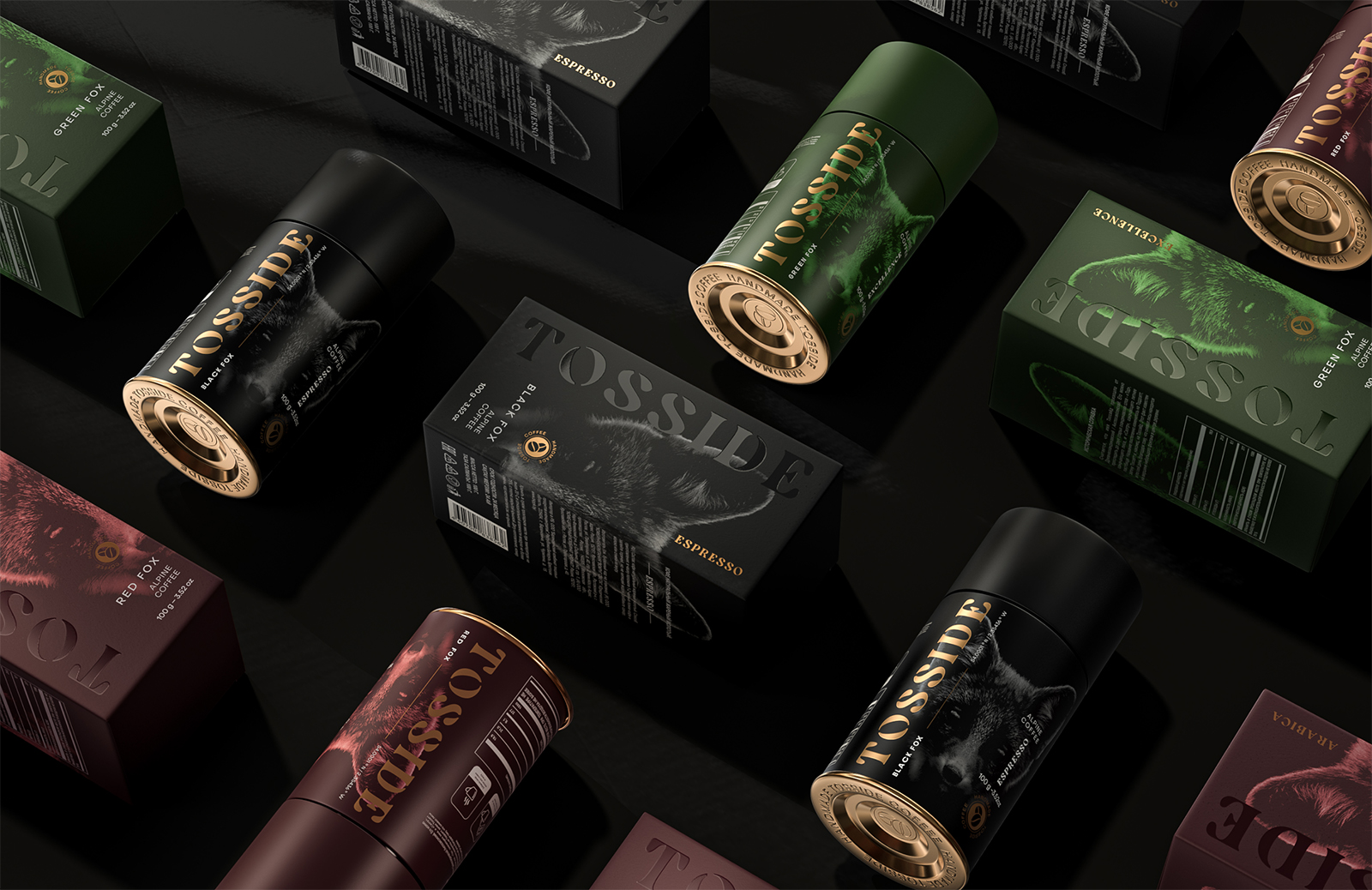 Tosside咖啡包裝設(shè)計(jì)作品參考(圖6)