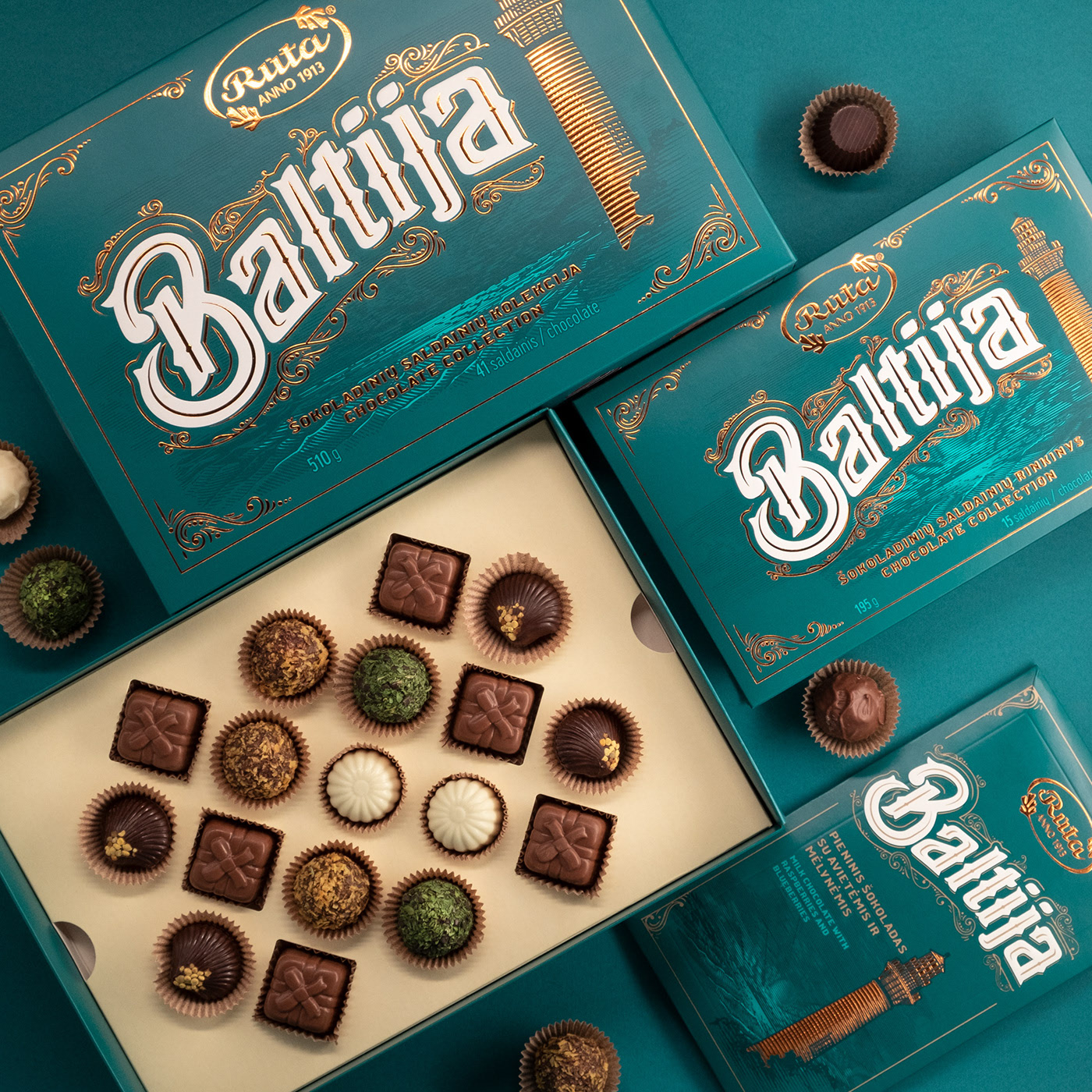 充滿活力和奢華的糖果包裝這樣設(shè)計(jì)(圖3)