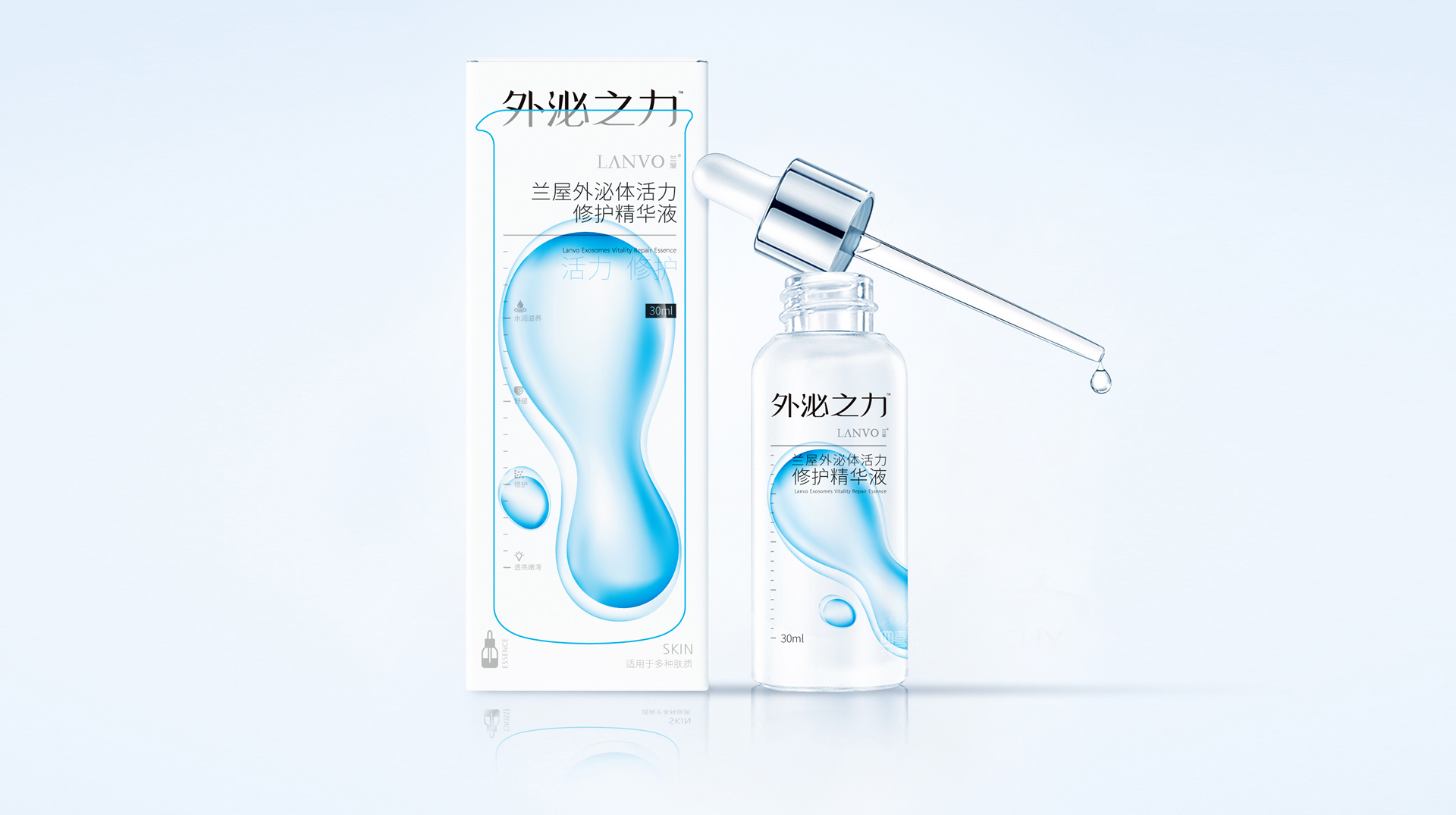 創(chuàng)新產(chǎn)品外泌體面膜包裝設(shè)計(圖2)