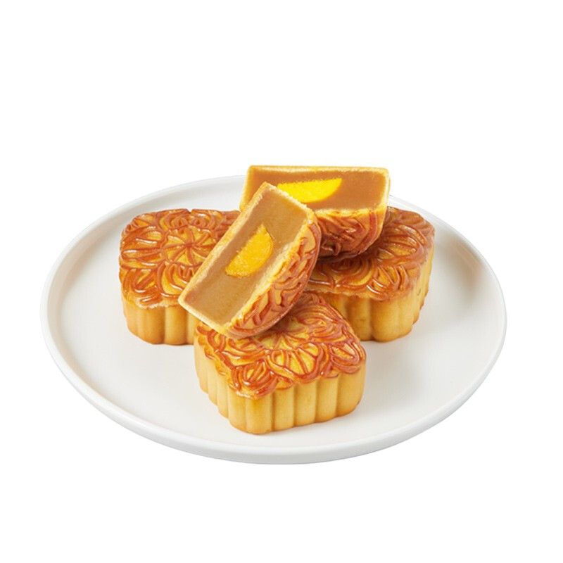 利口福 輕盈悅禮廣式月餅禮盒 6餅2味 540g包裝禮盒產(chǎn)品包裝創(chuàng)意設(shè)計(jì)欣賞(圖4)