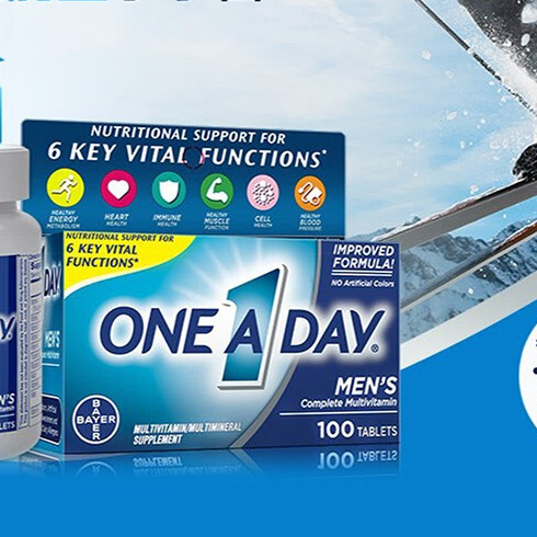 ONE A DAY 男士復(fù)合維生素 100粒保健產(chǎn)品包裝創(chuàng)意設(shè)計(jì)欣賞(圖5)