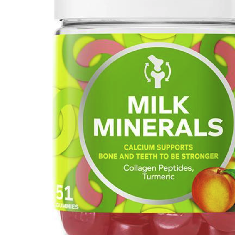 OLLY 強(qiáng)韌糖 蘋果桃子味 51粒保健產(chǎn)品包裝創(chuàng)意設(shè)計欣賞(圖3)