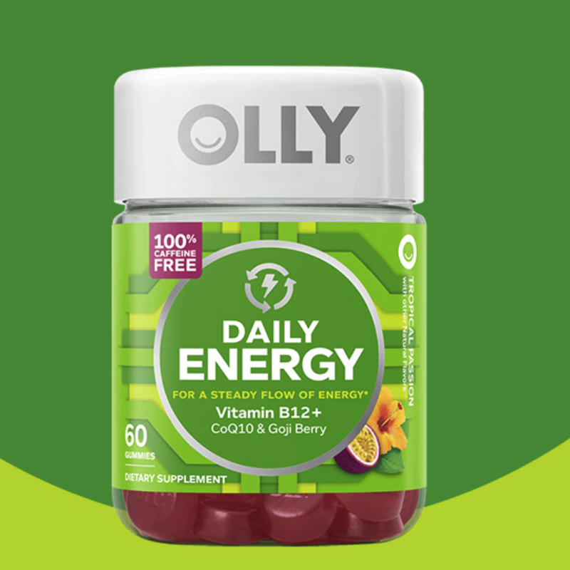 OLLY 元?dú)怵B(yǎng)成罐 熱帶水果百香果味 60粒保健產(chǎn)品包裝創(chuàng)意設(shè)計(jì)欣賞(圖4)