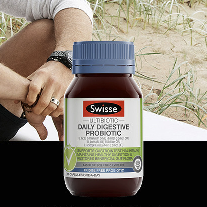 Swisse 斯維詩 腸道健康益生菌膠囊 30粒保健產(chǎn)品包裝創(chuàng)意設計欣賞(圖4)