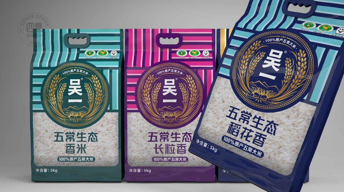 特色農(nóng)產(chǎn)品大米包裝設(shè)計為什么這樣做(圖1)