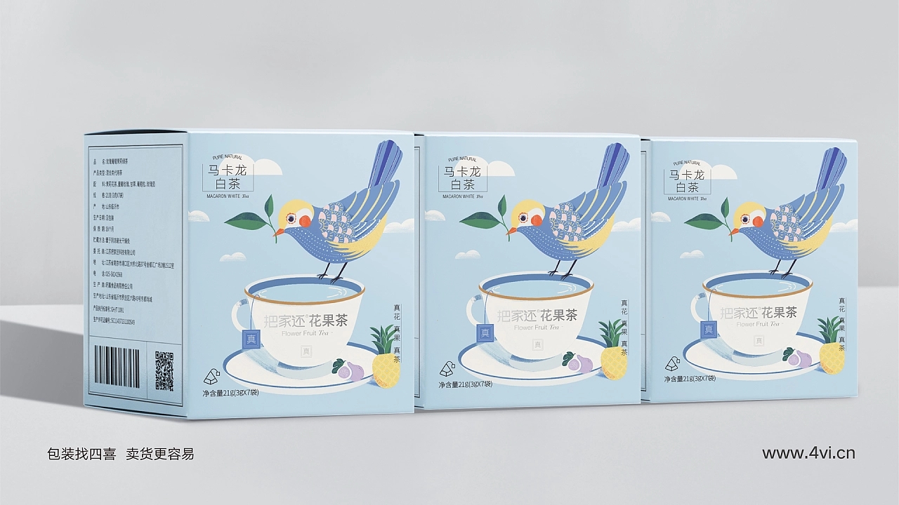 有創(chuàng)意的花果茶包裝設(shè)計(jì)案例(圖1) 有創(chuàng)意的花果茶包裝設(shè)計(jì)案例(圖1)