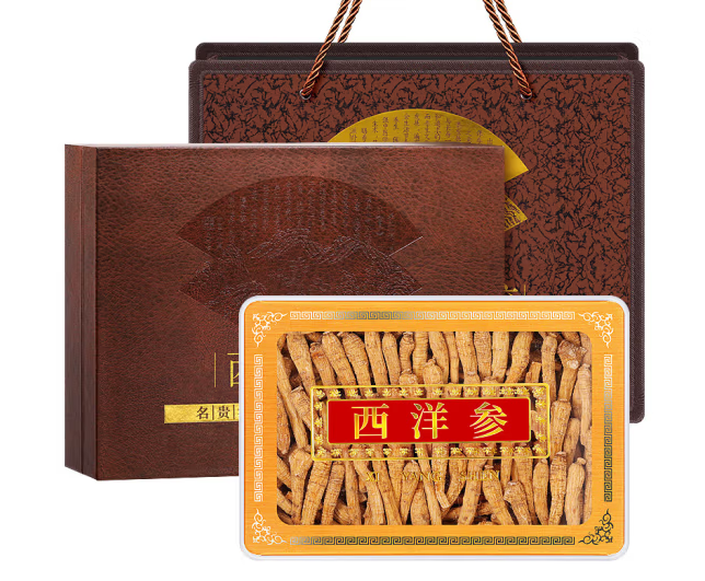 西洋參年貨禮盒包裝設(shè)計(jì)這樣做(圖1)