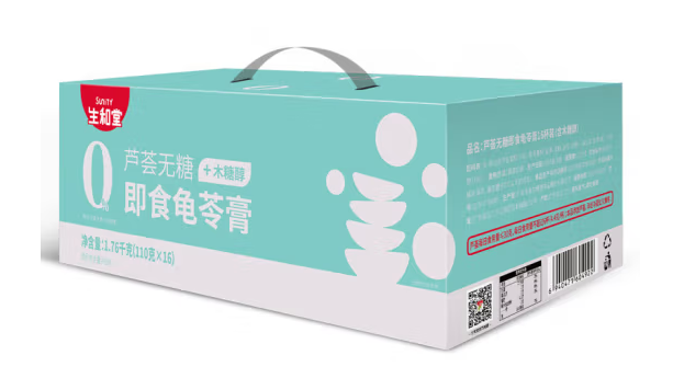 即食龜苓膏禮盒包裝設(shè)計(jì)作品欣賞(圖1)