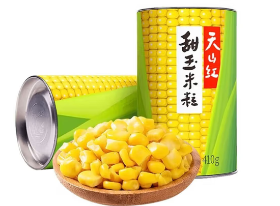 玉米粒罐頭包裝設計作品欣賞(圖1)