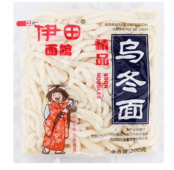 方便速食烏冬面包裝設(shè)計(jì)欣賞(圖1)