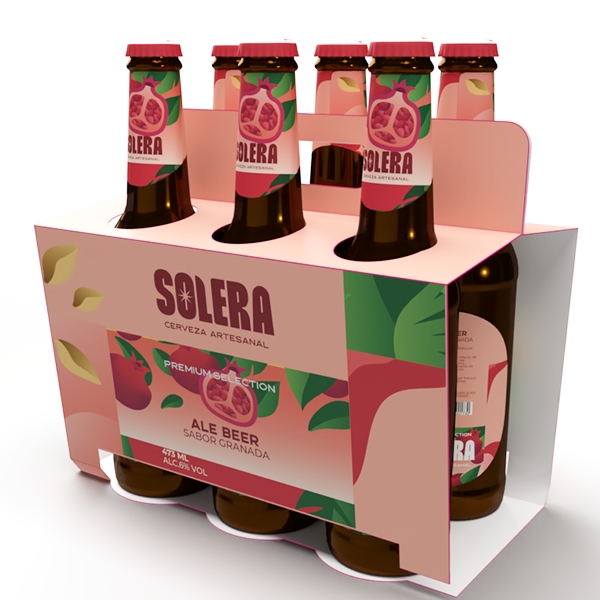 果味精釀啤酒外包裝設(shè)計欣賞(圖1)