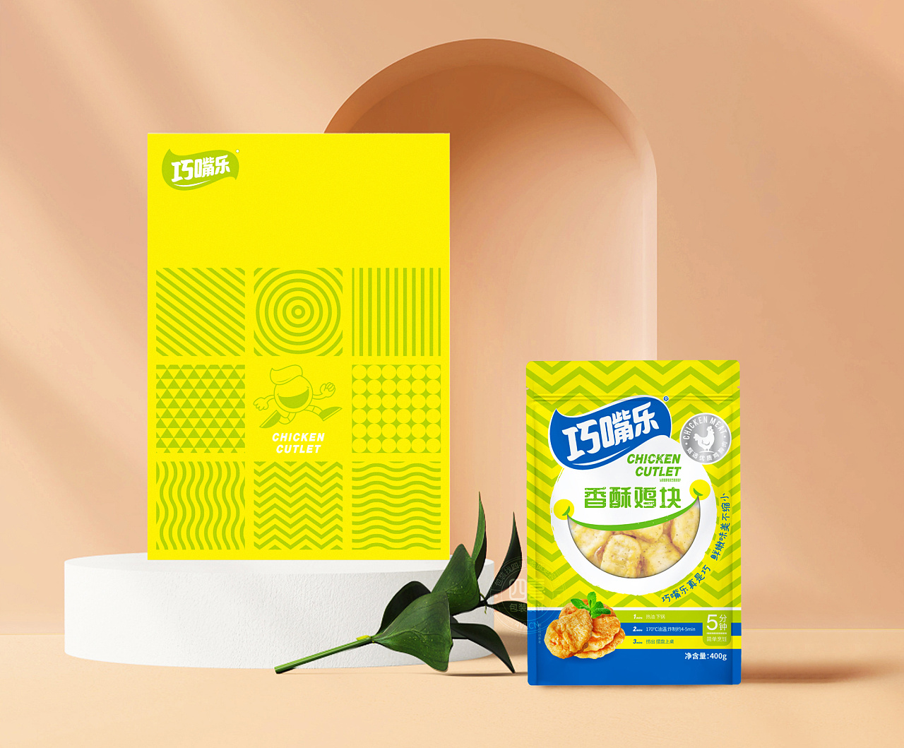 雞米花包裝設計怎么做銷量高(圖1)