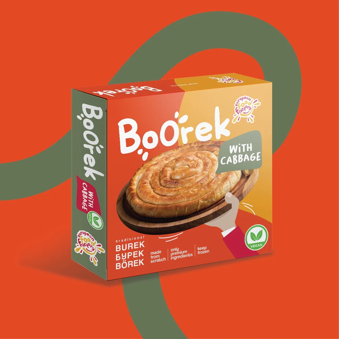 色彩豐富的餡餅包裝盒設(shè)計(jì)欣賞(圖1)