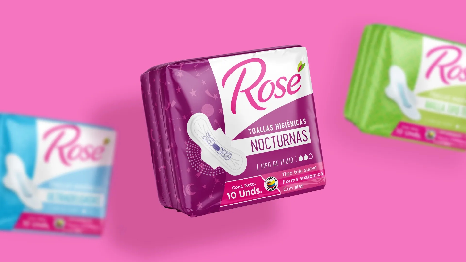 女性衛(wèi)生巾包裝袋設(shè)計(jì)作品欣賞(圖1)